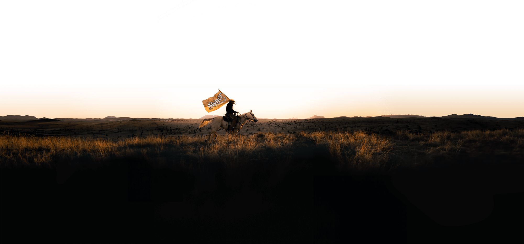 Shiner Flag - Horse Rider